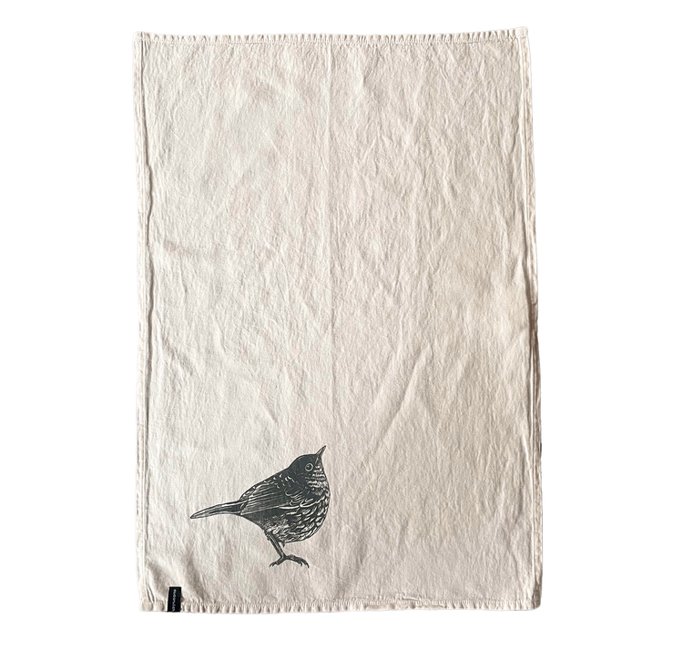 Studio Null - Geschirrtuch "Amsel"
