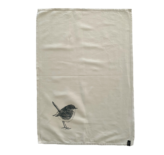 Studio Null - Geschirrtuch "Zaunkönig"