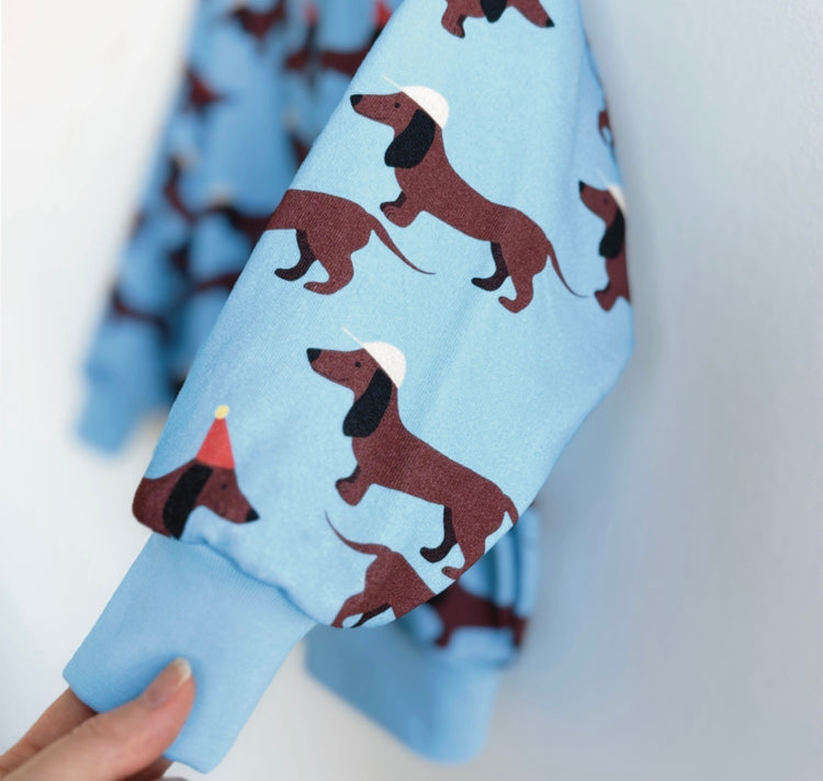 Karin Lena Schmid x Wild Sparkle - Kinder-Pullover "Dackel"