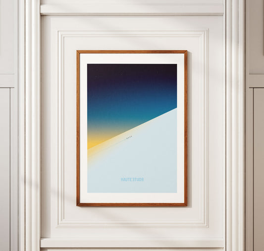 Kaspar Allenbach - Print "Haute Route"