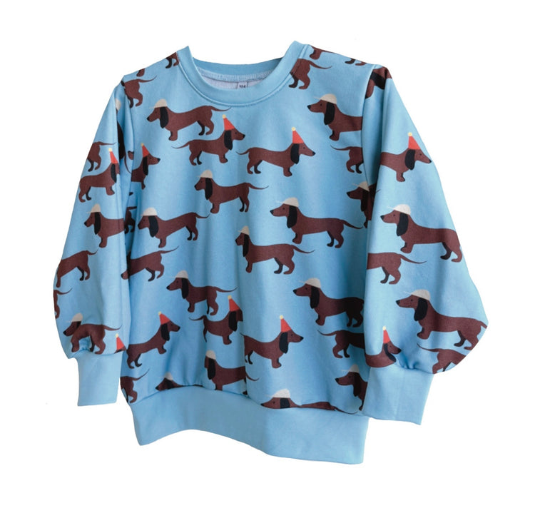 Karin Lena Schmid x Wild Sparkle - Kinder-Pullover "Dackel"