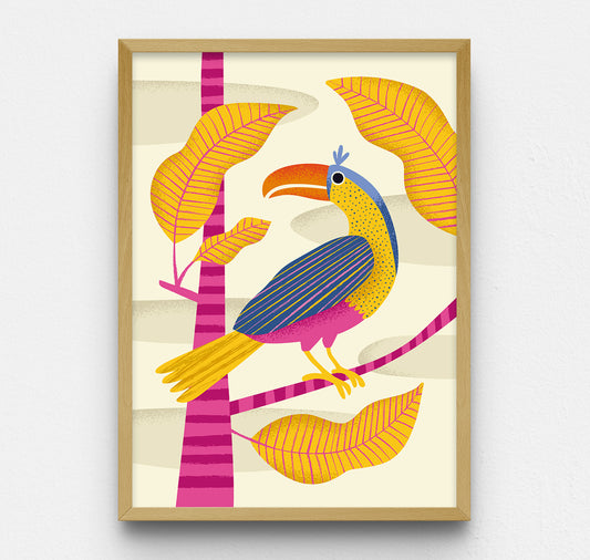 Eli Sakai - Plakat "Toco Toucan"