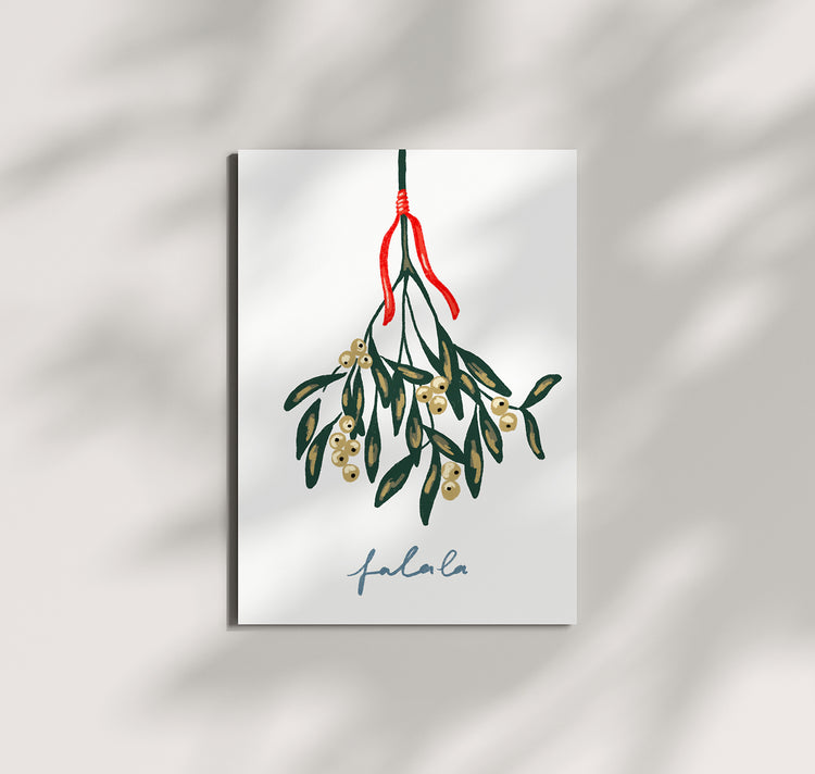 Pomba - Postkarte "mistletoe"