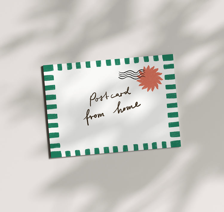 Pomba - Postkarte "Postcard from home"