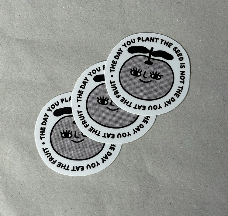 Talinolou - Stickers "The day you plant the seed"