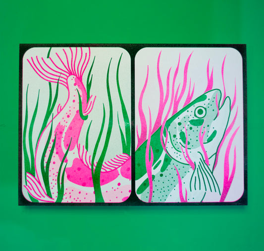 Maison & Maison - Plakat "trout"