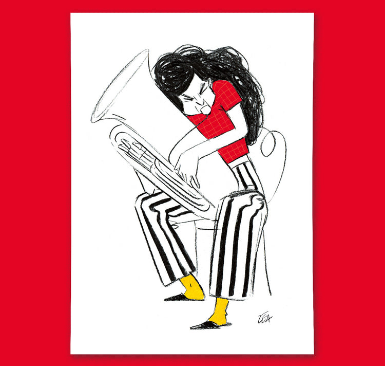 Zéa Schaad - Plakat "Tuba"