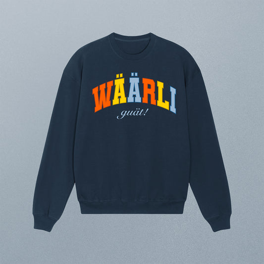 Studio Ciao x Noah Bachofen - Pullover "Wäärli guät" (dunkelblau)
