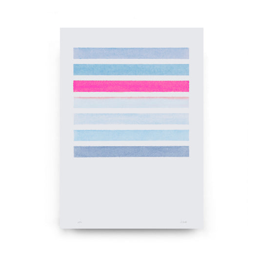 WHAT ABOUT NEON - Plakat "NEON°01" (neonpink)