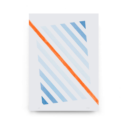 WHAT ABOUT NEON - Plakat "NEON°02" (neonrot)