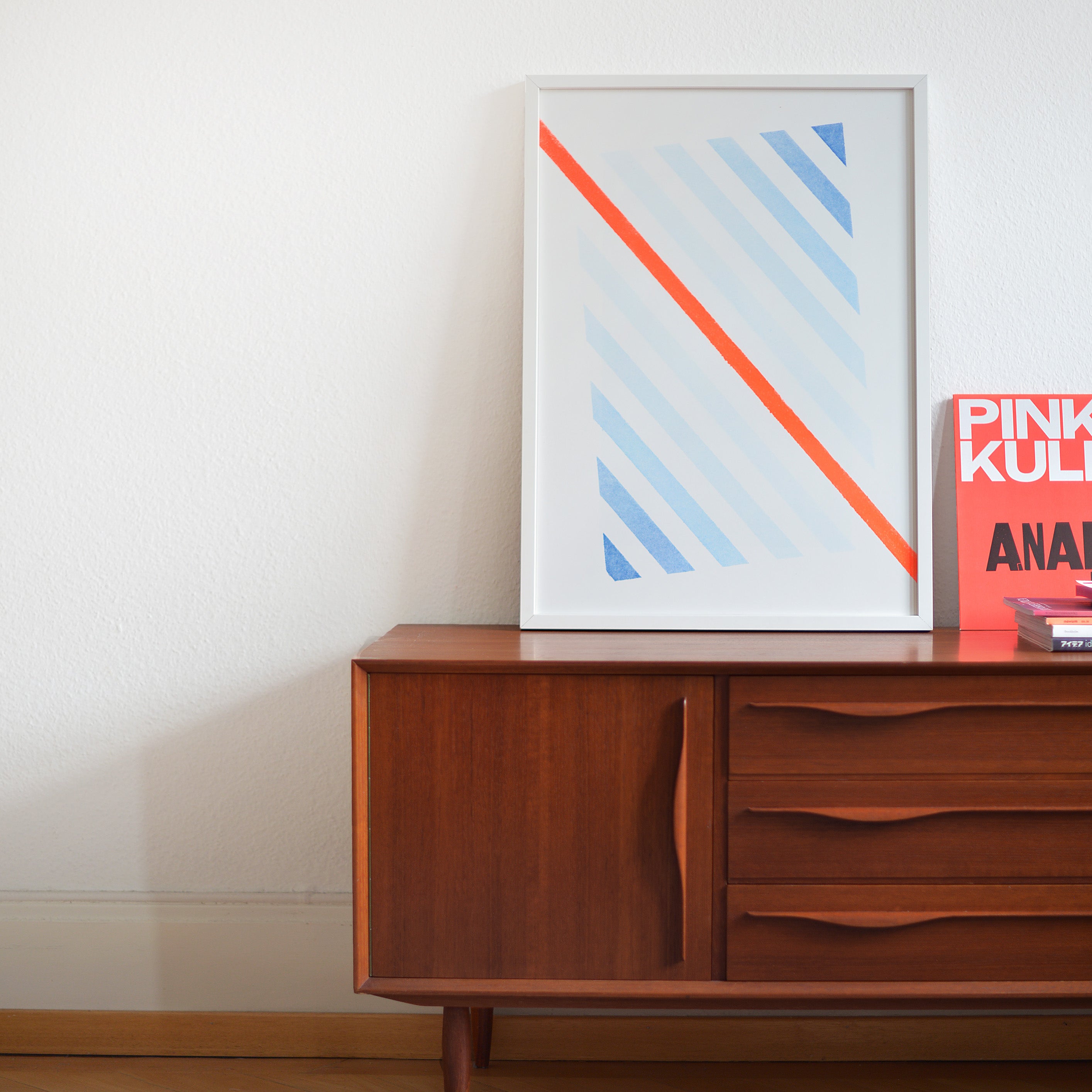 WHAT ABOUT NEON - Plakat "NEON°02" (neonrot)