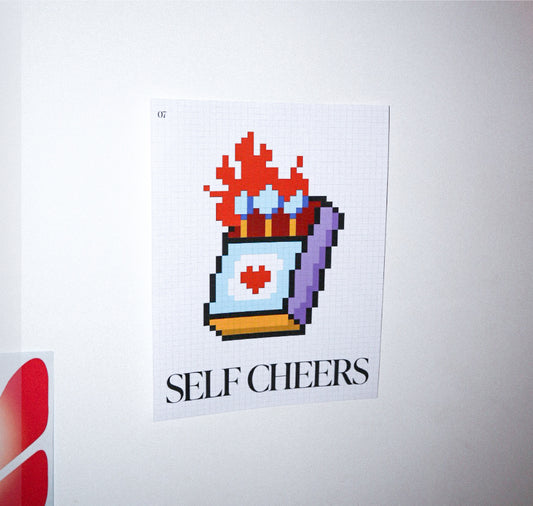 Willio Studio - Plakat "Self Cheers"