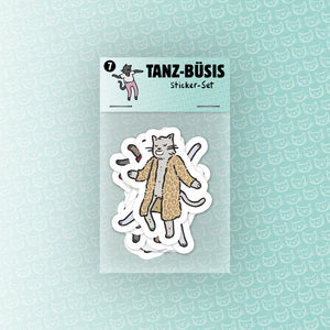 Olivier Samter - Sticker-Set "Tanz-Büsis"
