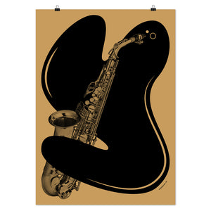 Sam Steiner - Affiche "El Jazzy Chavo - Instrumentalisme liquide"