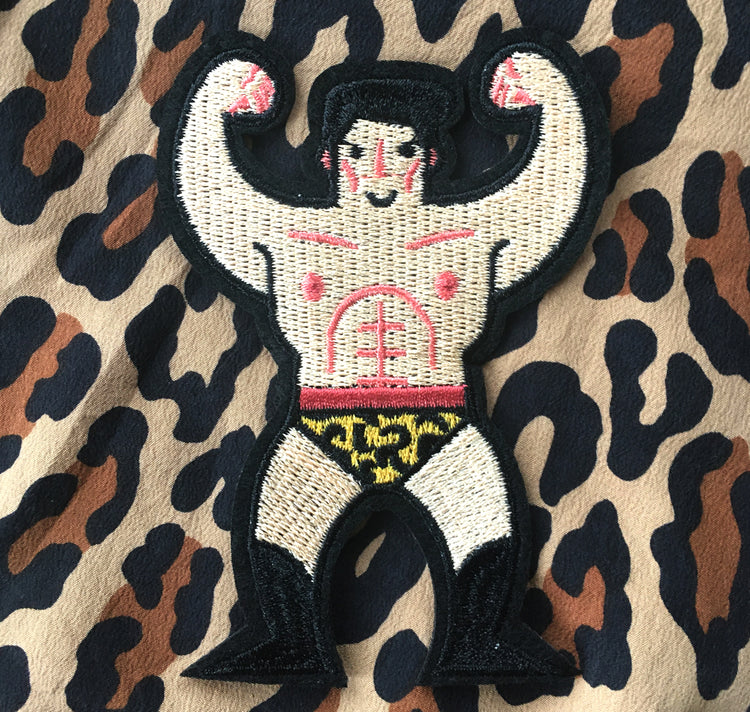 Eva Rust - Patch "Muskelmann"