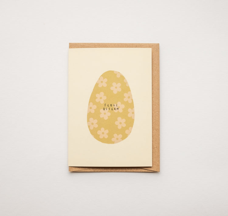 Pomba - Biglietto "UOVO DI PASQUA VERDE"