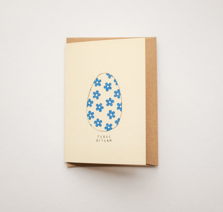 Pomba - Biglietto "UOVO DI PASQUA BLU"