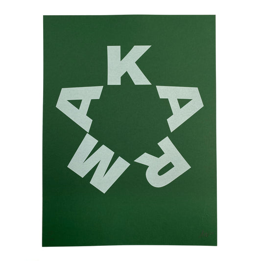 LAIN - Plakat "Green Karma"