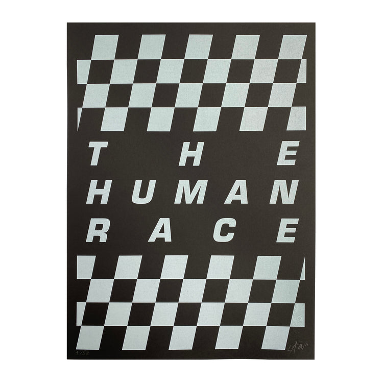 LAIN - Plakat "Die menschliche Rasse"