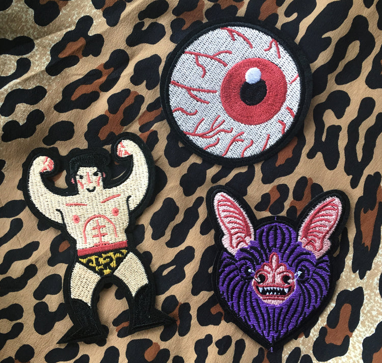 Eva Rust - Patch "Muskelmann"