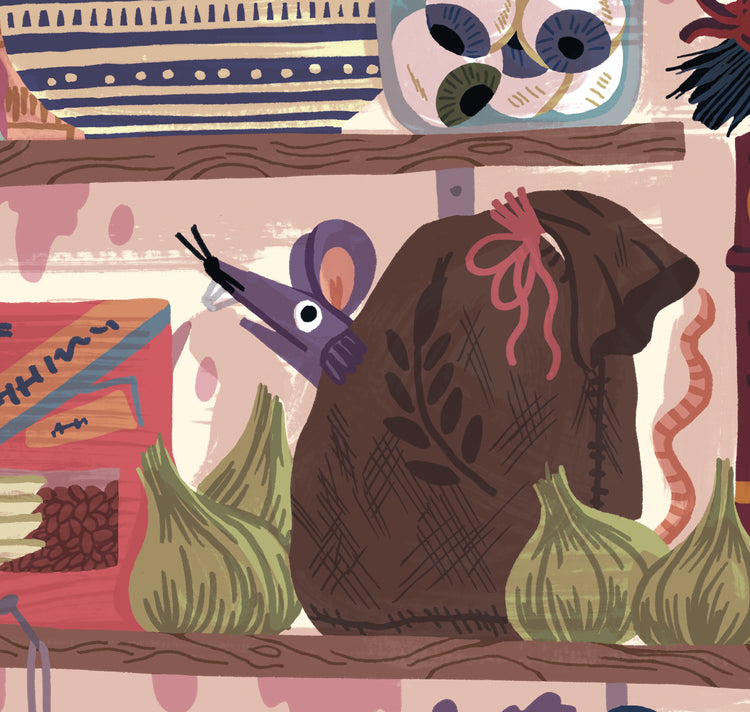 Eva Rust - Affiche "Cuisine des sorcières"