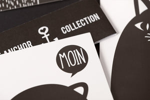 Clarissa Schwarz – Lot de 5 cartes postales "Anchor Collection"