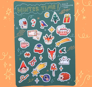 Mavie Steffanina - Stickers "WINTER TIME"