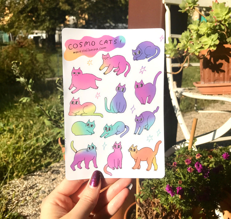 Mavie Steffanina - Stickers "COSMO CATS"