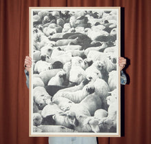 Laden Sie das Bild in den Galerie-Viewer, Edition3000 - Siebdruck von Phil Bucher &quot;The Flock&quot;
