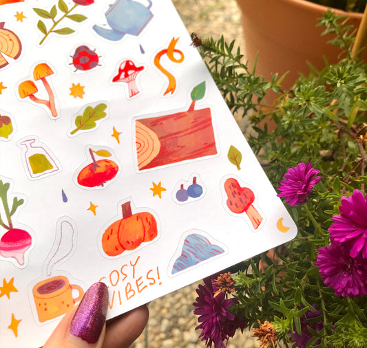 Mavie Steffanina - Stickers "COSY VIBES"