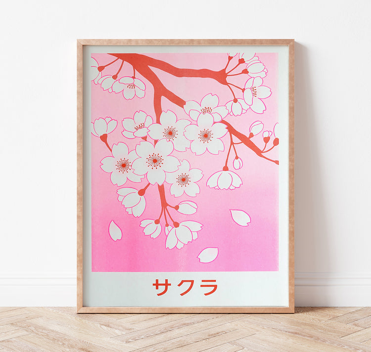 Laura LOW - Plakat "Sakura"