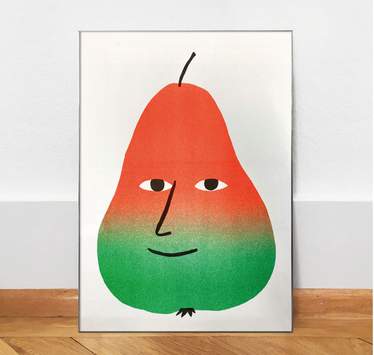 Alice Kolb - Plakat "Birne"