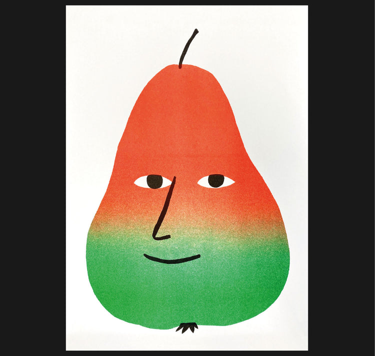 Alice Kolb - Plakat "Birne"