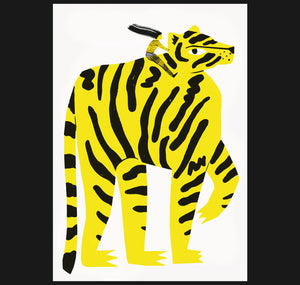 Alice Kolb - Plakat "Tiger"