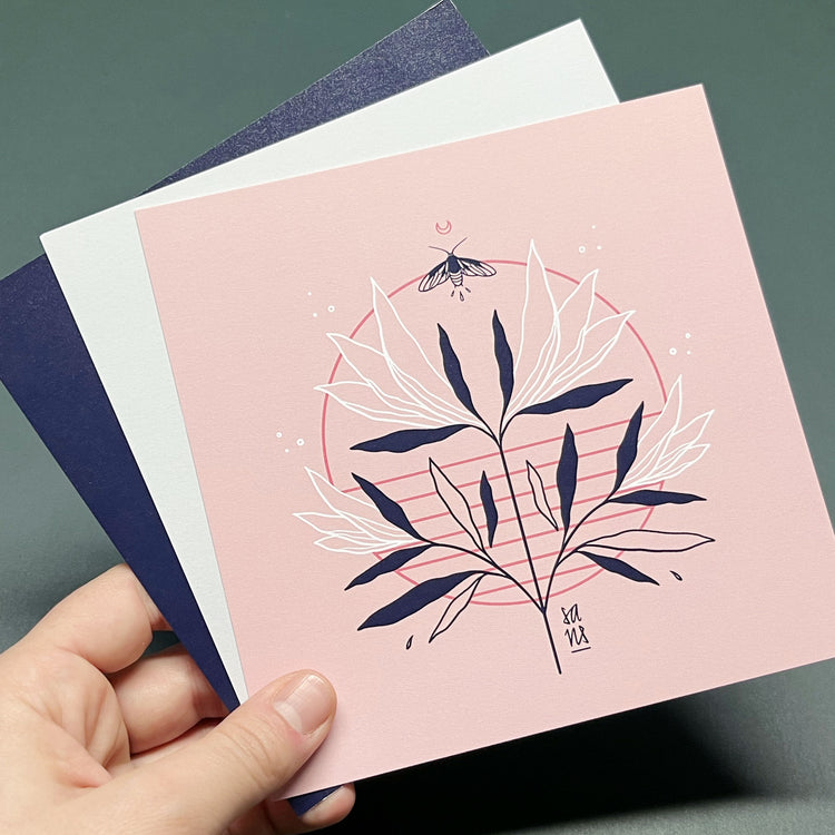 Sandra Staub - Set de cartes postales "Mites"