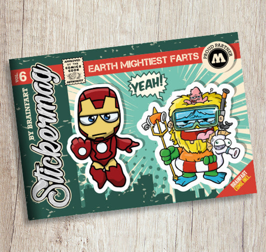 BRAINFART - Stickermagazine Vol. 6