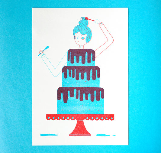 Milly Miljkovic - Plakat "Birthday Cake"