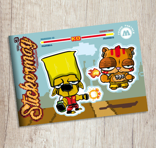 BRAINFART - Stickermagazin Vol. 3