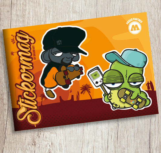 BRAINFART - Stickermagazin Vol. 2