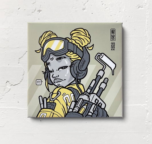 needapencil - Leinwand "Concrete Jungle"