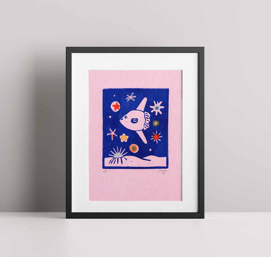 Carla Haslbauer - Poster "Moonfish"