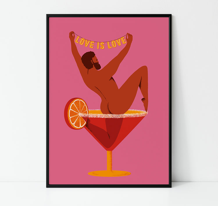 Becky M - Tirage d'art "Cocktail II"