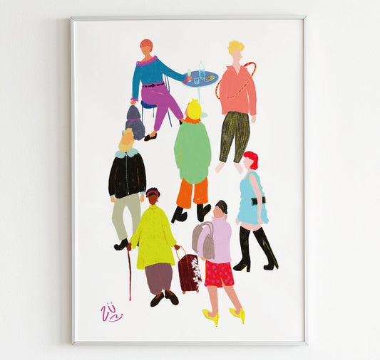 Company of Humans - Poster "Diverse soggettività"