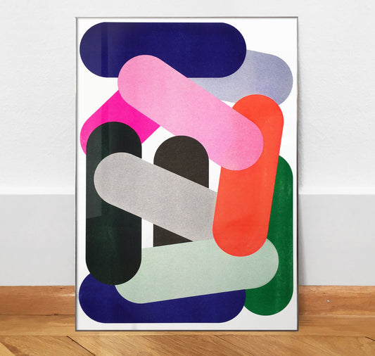 Daniel Peter - Affiche "Preuve de couleur I"