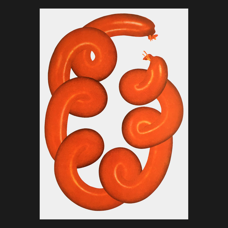 Daniel Peter - Affiche "Saucisse"