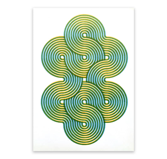 David Odermatt - Boîte pliante "Bjakir" bleu clair