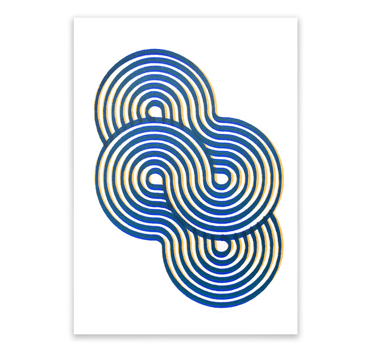 David Odermatt - Folding box "Bjakir" light blue