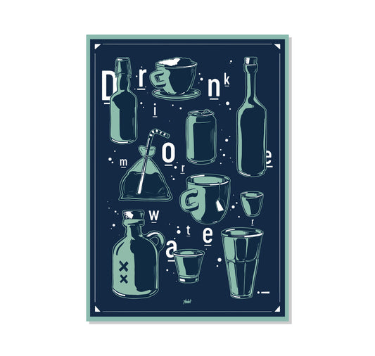 Phist - Poster "Drink More Water"