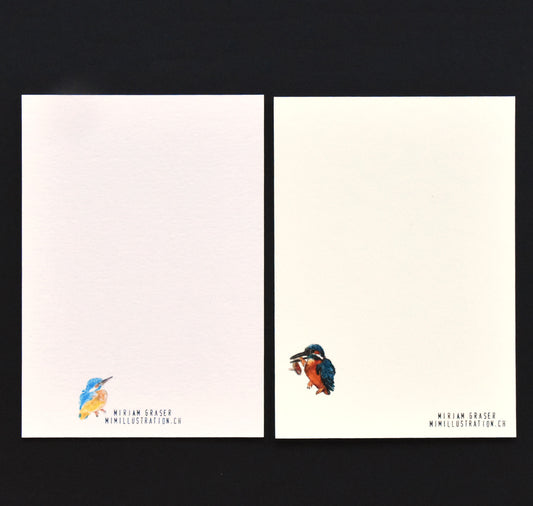 Mirjam Graser - Postcard Set "Kingfisher"