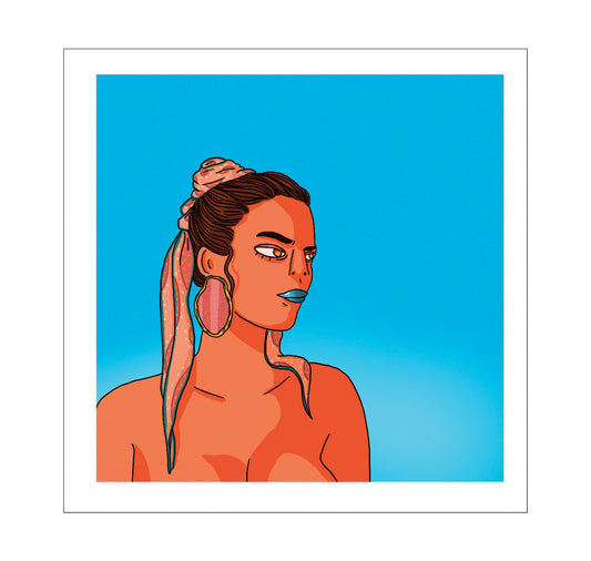 Estelle Gattlen - Postkarte "Soleil"